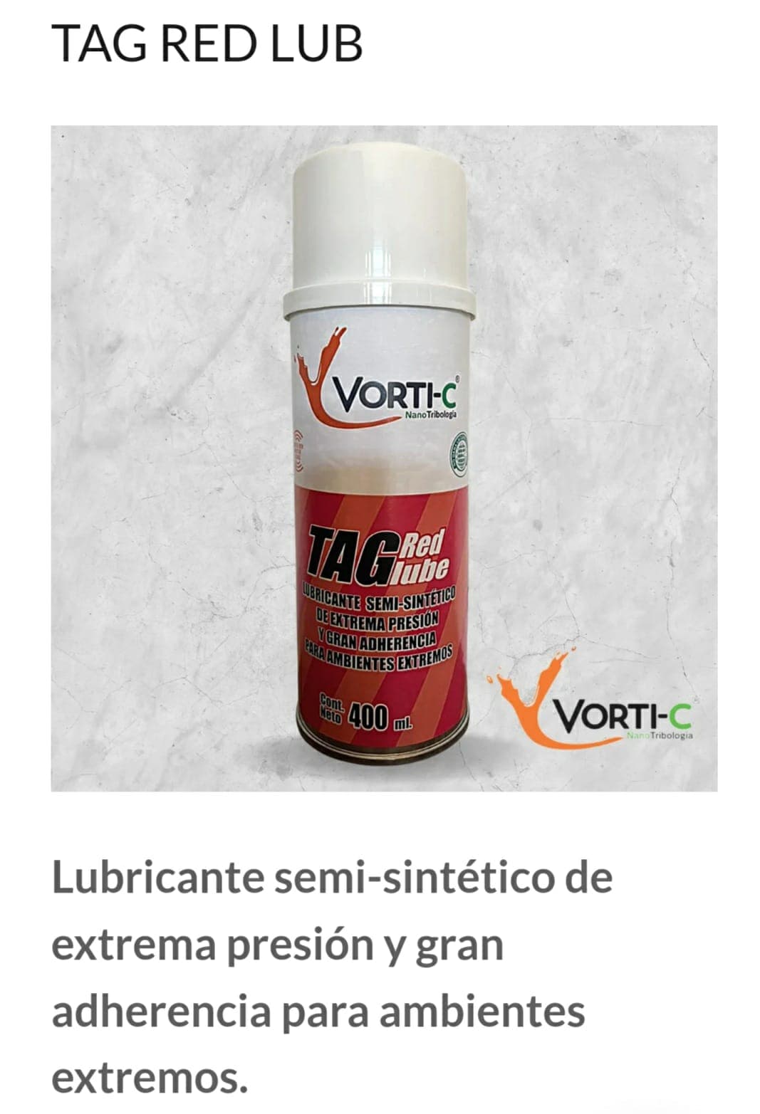 TagRed Lube
